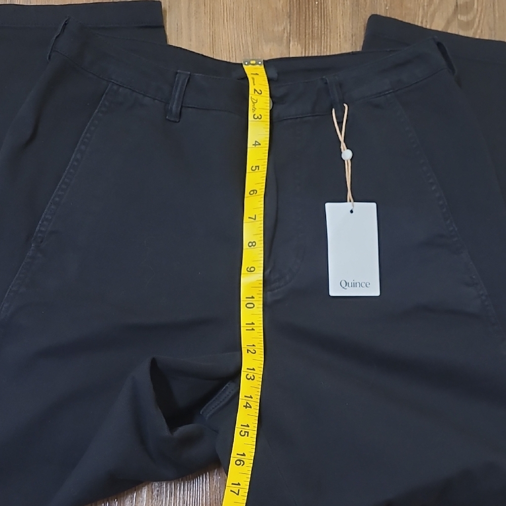 Quince women's Classic Black Chinos - Picture 4 of 10